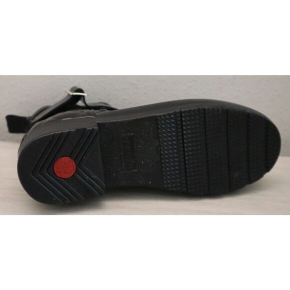 Hunter Women's Sz 5 Black Quilted Gloss Refined Slim Fit Chelsea Boots SIB - Picture 9 of 12